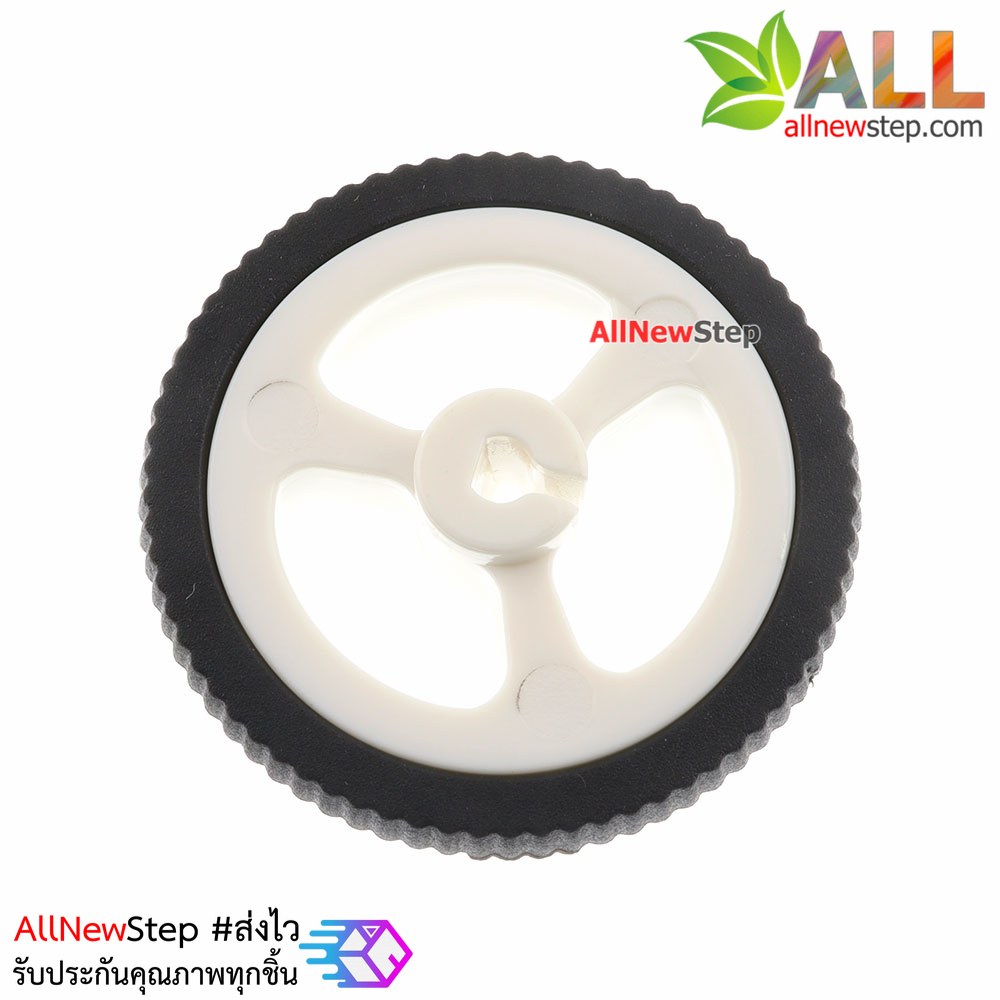 ล้อรถสำหรับมอเตอร์ N20 mini Q car N20 motor rubber wheel