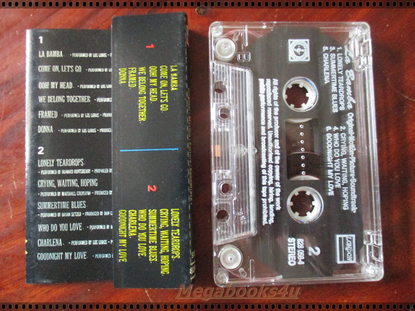 เทปเพลงสากล อัลบั้ม LA BAMBA