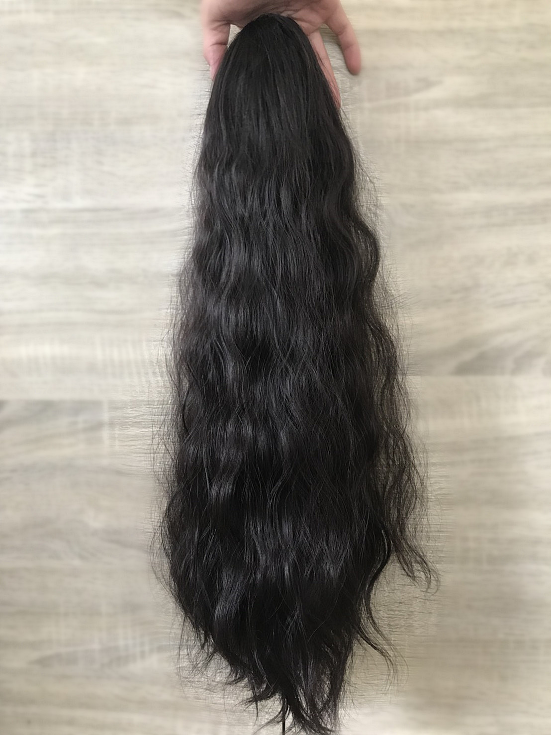 YK312 หางม้าหนีบ หางม้ากิ๊บหนีบ เส้นผมคุณภาพดี ไม่เงา ดูธรรมชาติ