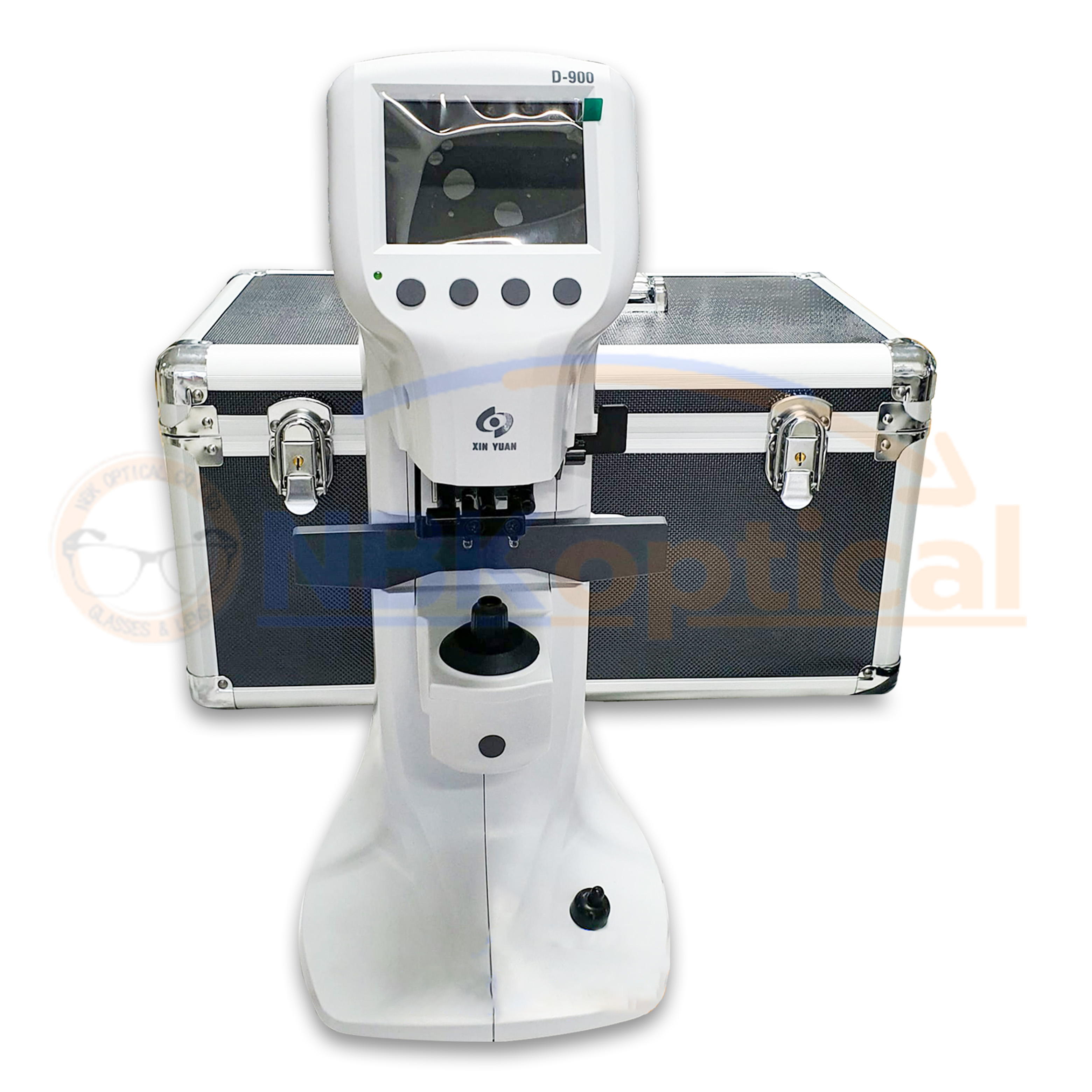 เครื่องเช็ดเลนส์ออโต้ D900 Lensmeter พร้อมกล่องเคสอลูมิเนียม