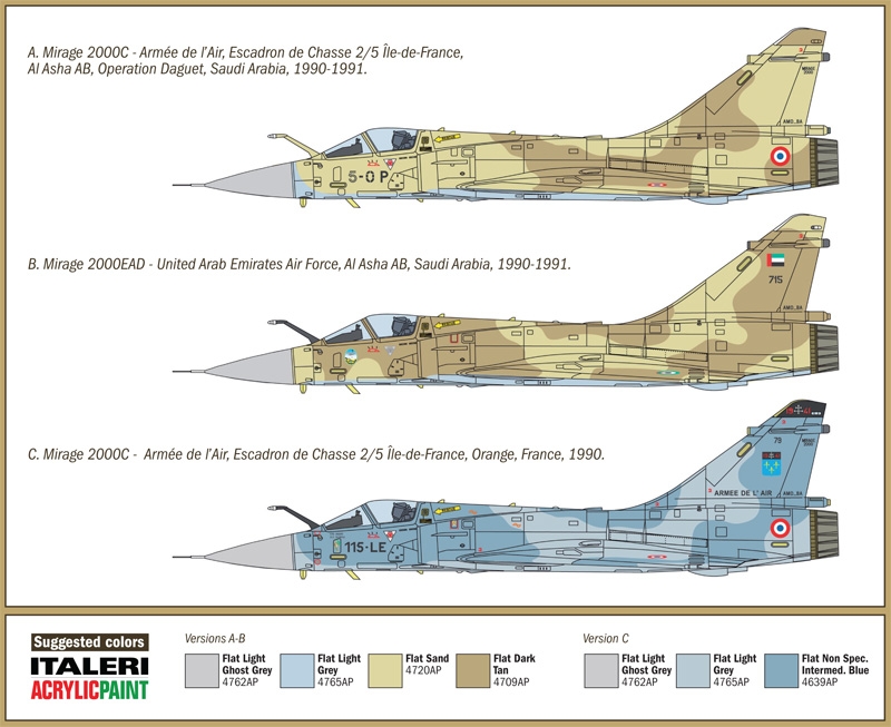 1/72 MIRAGE 2000C