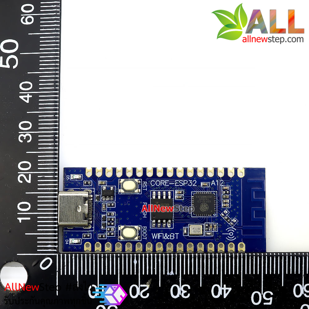 บอร์ด NodeMCU ESP32-C3 IoT Development Board WiFi-5.0 Bluetooth หัวต่อ USB Type c ชิฟ usb ภายในบอร์ด บอร์ดที่ดีกว่า ESP8266