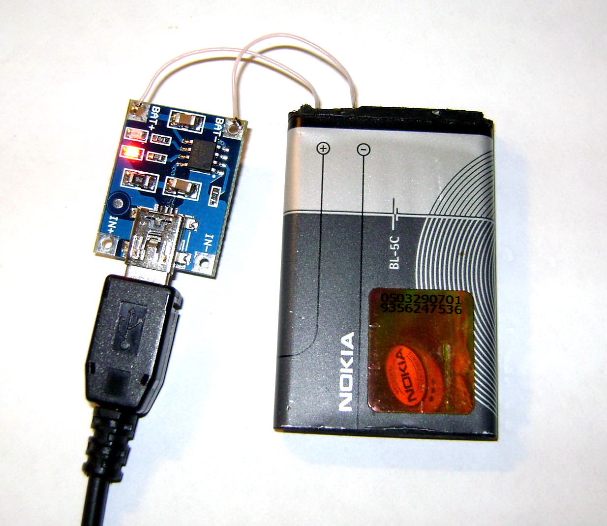 Li-ion Battery Charger Module Board Micro USB 5V 1A li-ion Battery charger TP4056 18650