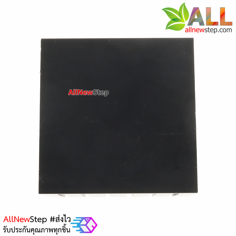 แผ่นระบายความร้อน heat sink ขนาด37x37x24mm Heat sink conduction Aluminum radiator