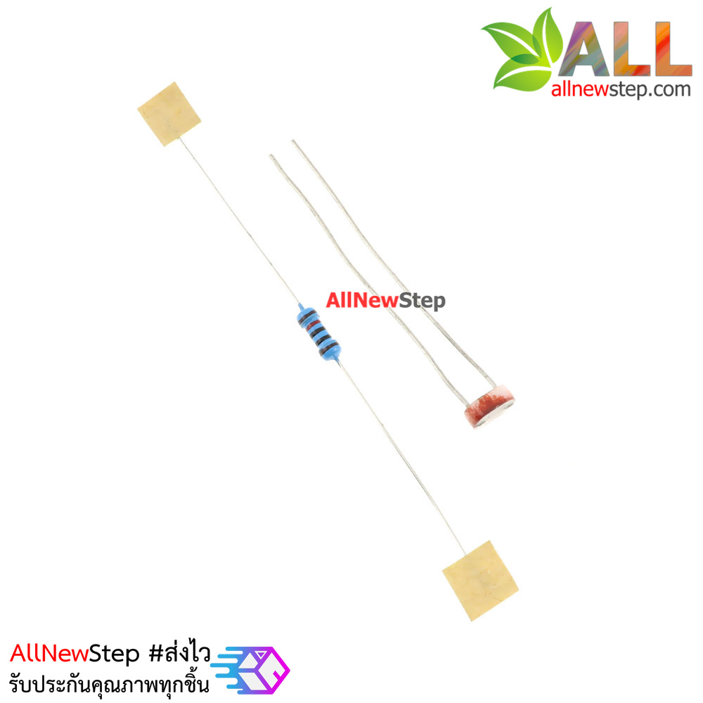 ชุดทดลองอ่านค่าความเข้มแสง LDR