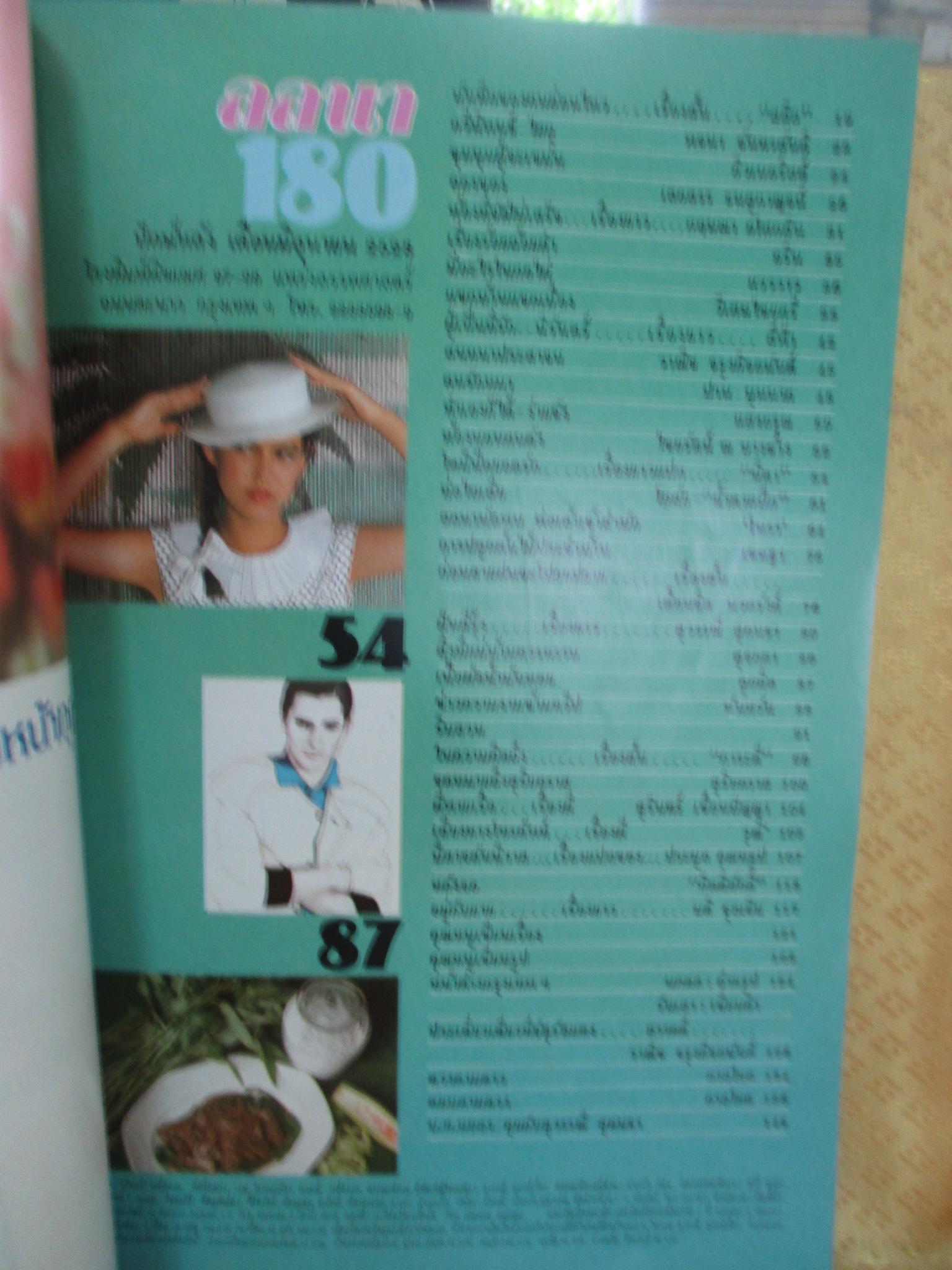 นิตยสารลลนา ฉบับที่180 ปี2523 ปก มอลลี่ อัครนันท์