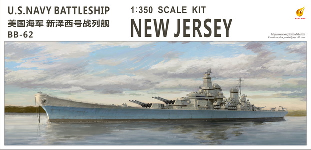 1/350 USN NEW JERSEY BB-62