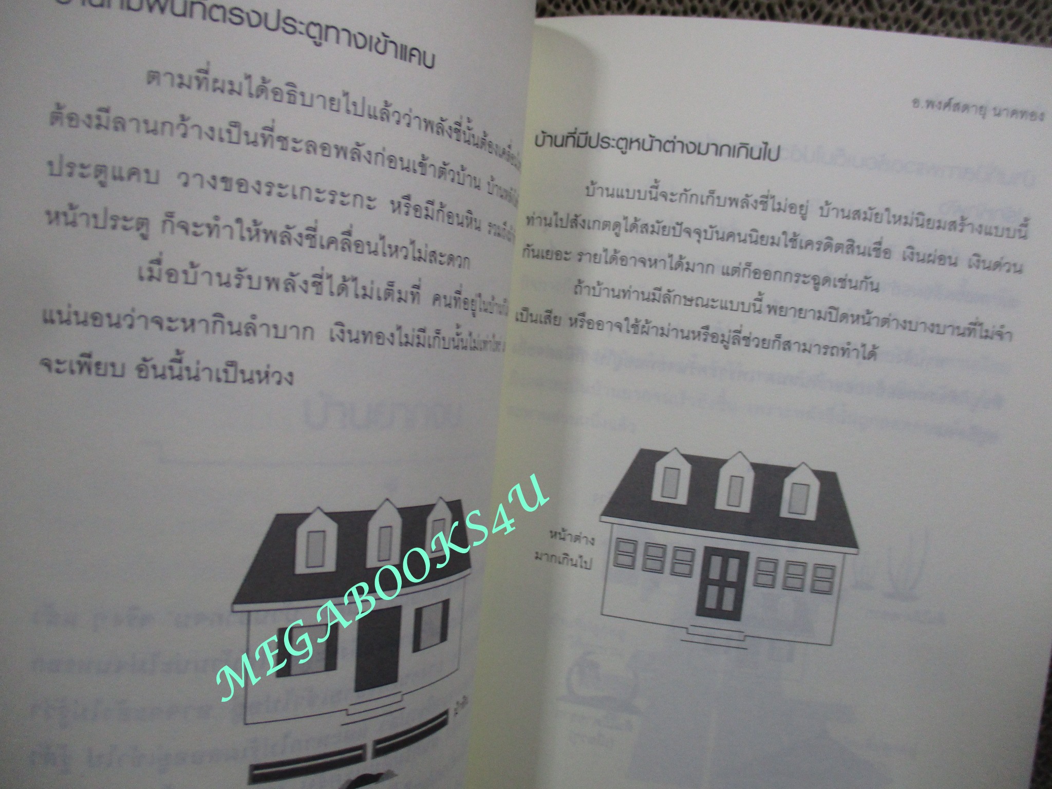 หนังสือ บ้านรวย...ด้วยฮวงจุ้ย ผู้เขียน: พงศ์สดายุ นาคทอง