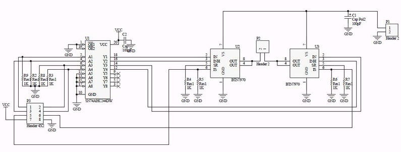 บอร์ดขับมอเตอร์กระแสสูง ขับได้ถึง 43A Module IBT-2 smart car motor drive module BTS7960 43A H-Bridge PWM BaS7960 Motor Drive 43 A module