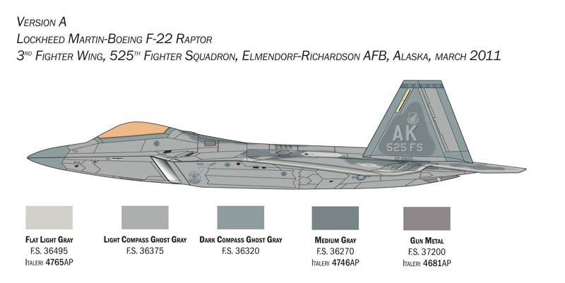 1/48 F-22 A Raptor