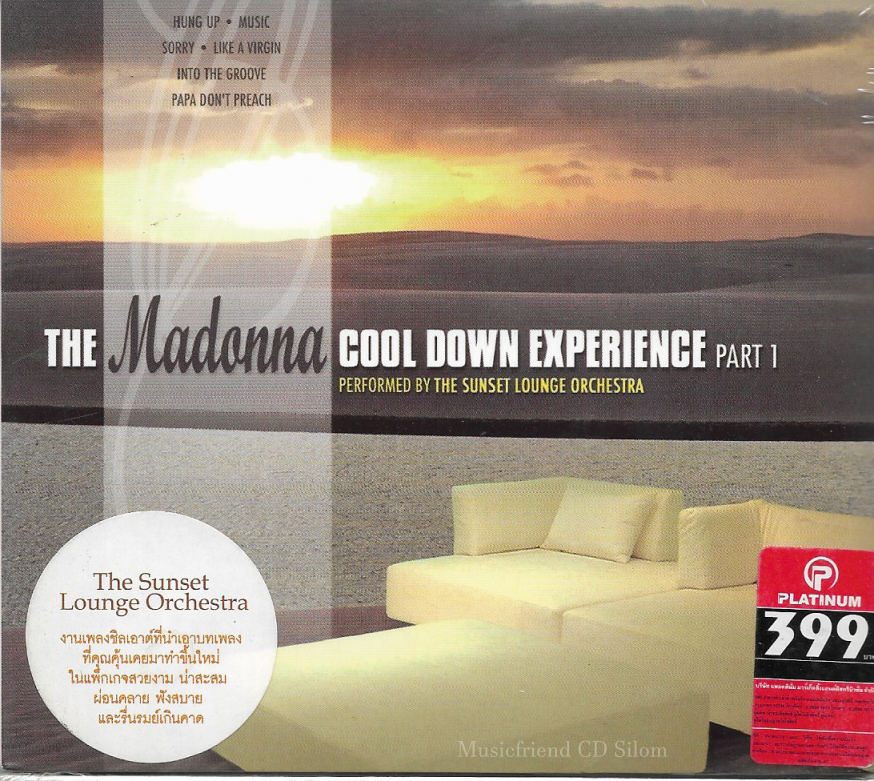CD,The Sunset Lounge Orchestra - The Madonna Cool Down Experienc (instrumental)(Thai)