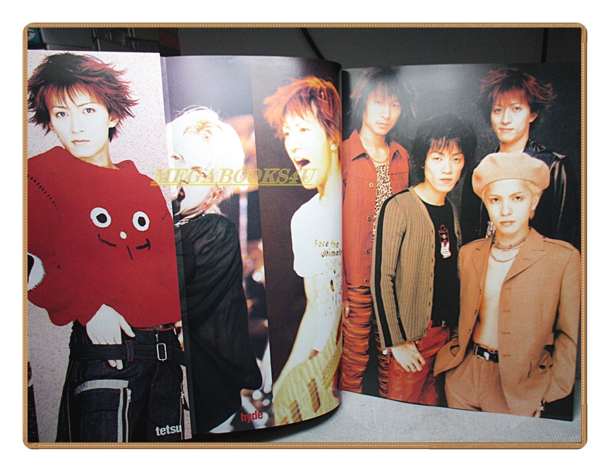 นิตยสารPHOTO ALBUM วง L'ARC-EN-CIEL สภาพดี