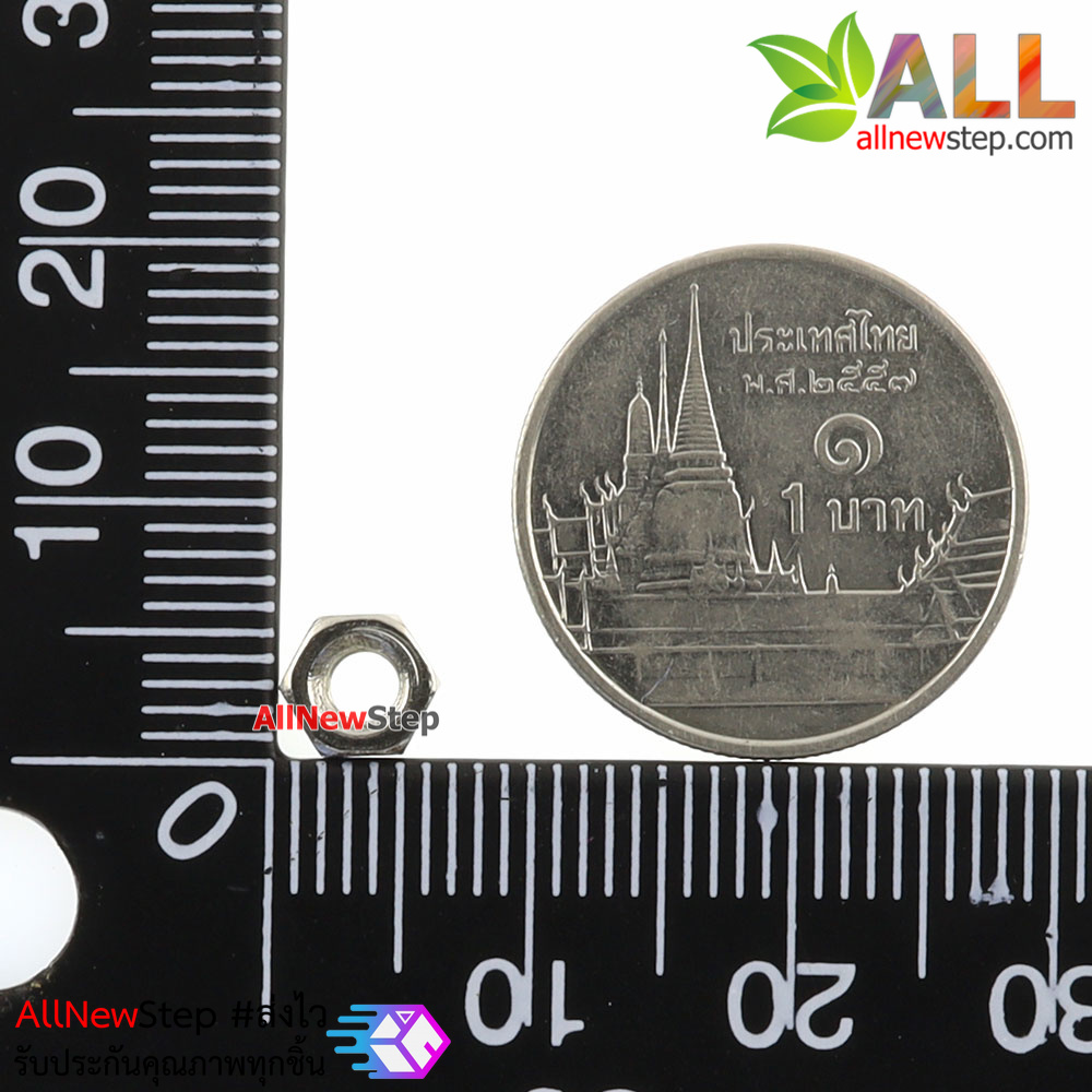 ชุดน็อต+สกรู M3 Pack Nut screw copper column 6+6 10+6 15+6 M3 nut 3x6 screw 6MM hollow 10MM hollow