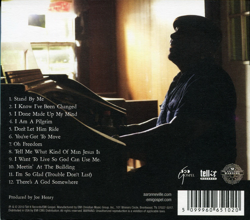 CD,Aaron Neville - I Know I've Been Changed(2010)(USA)