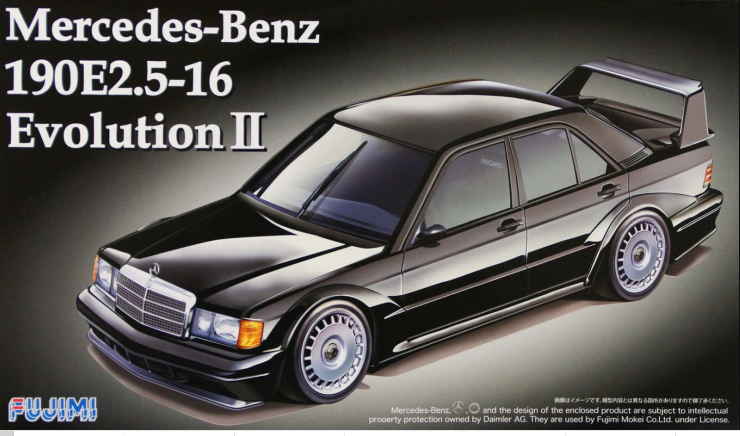 1/24 MERCEDES BENZ 190E 2.5-16 EVOLUTION II