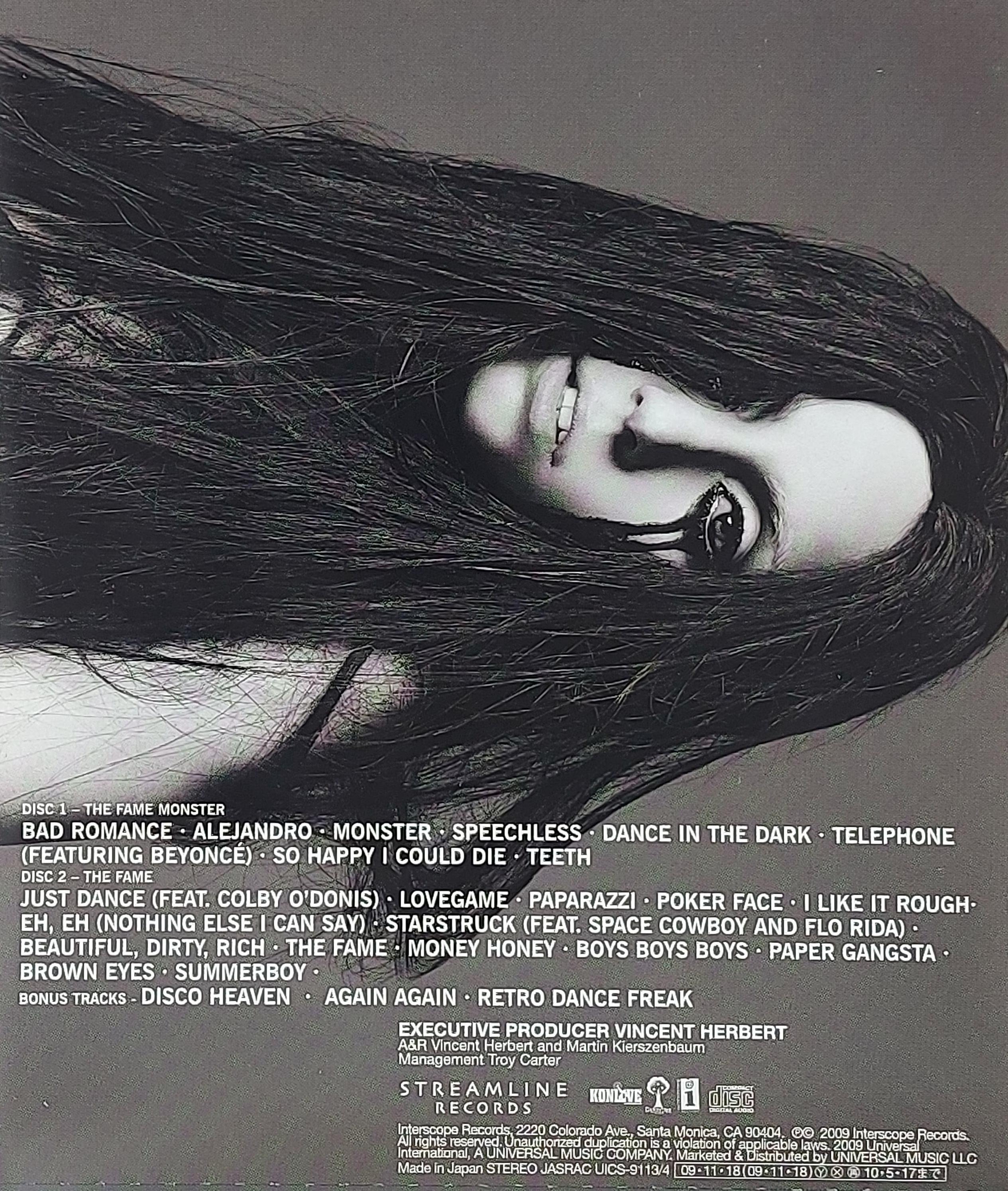 Used CD,Lady Gaga - The Fame Monster (2CD) (A)(2009)(Japan)