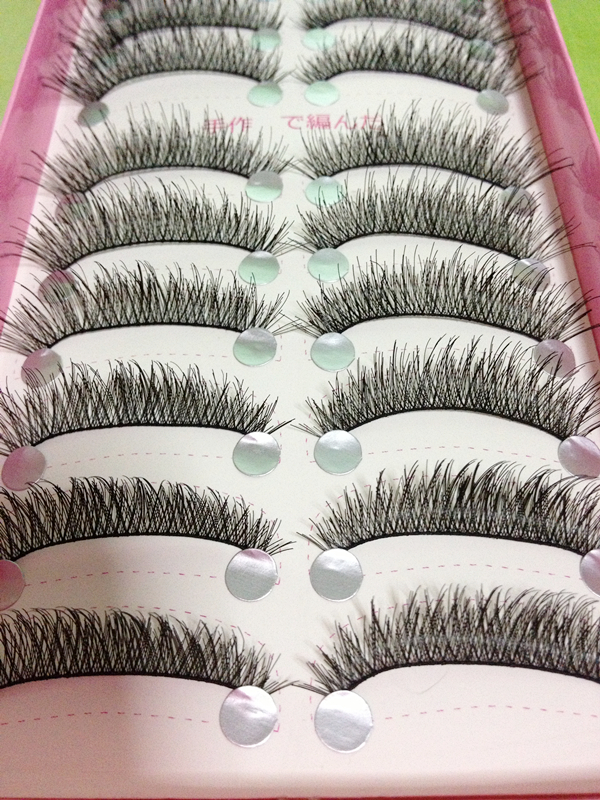 HS-1# ขนตา(สั้น)(ราคาส่ง) ขั้นต่ำ 15 เเพ็ค คละเเบบได้