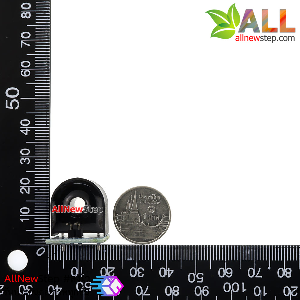 AC Current Sensor Current hall Transformer Module 5A Single Phase เซนเซอร์วัดกระแสไฟ AC ขนาด 5A ZMCT103C