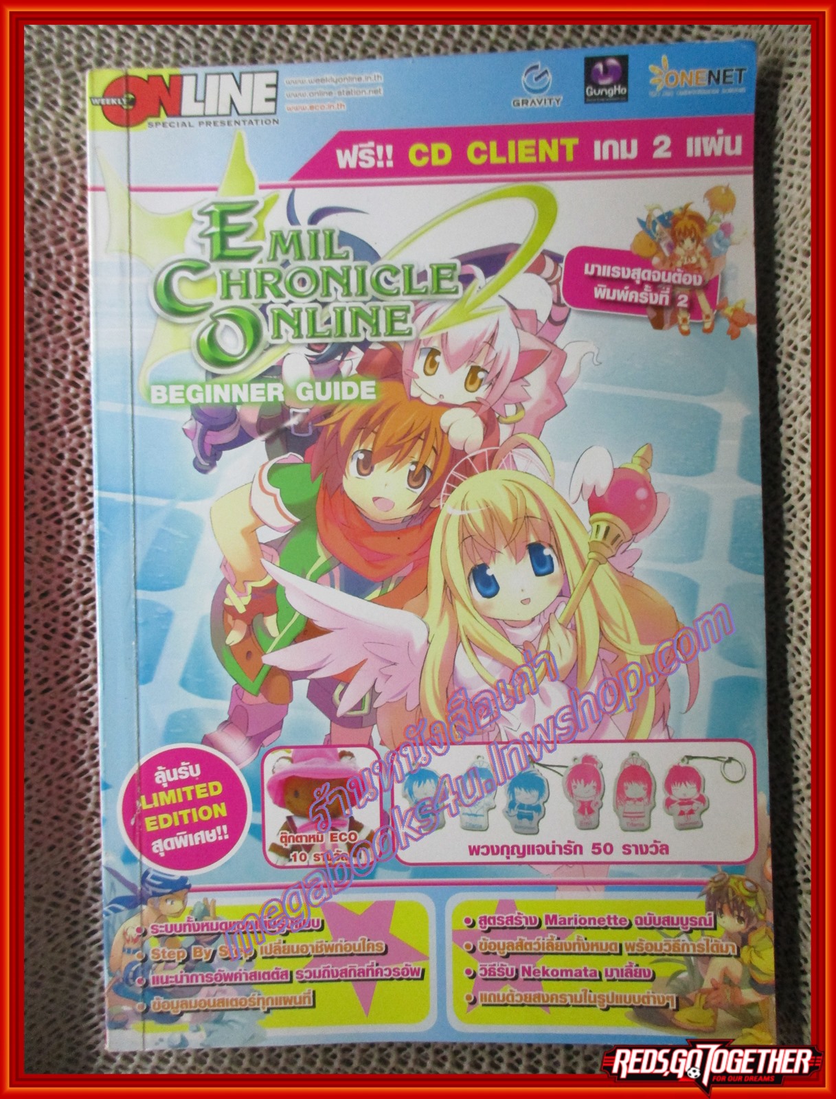 หนังสือคู่มือเฉลยเกมส์ EMIL CHRONICLE ONLINE BEGINNER GUIDE