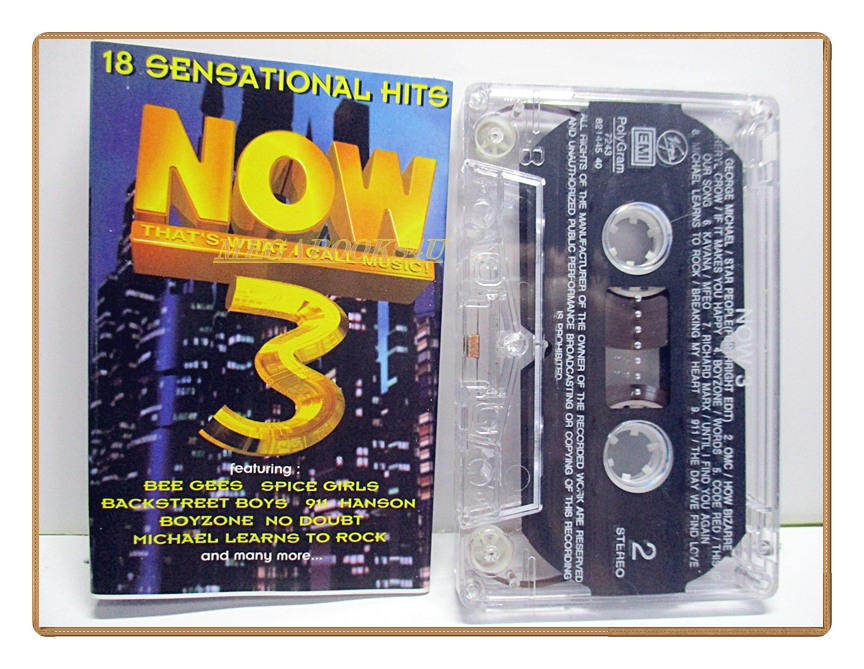 เทปเพลงสากล อัลบั้ม NOW3