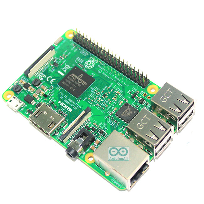 Raspberry Pi 3 Model B 1GB RAM จาก Element14