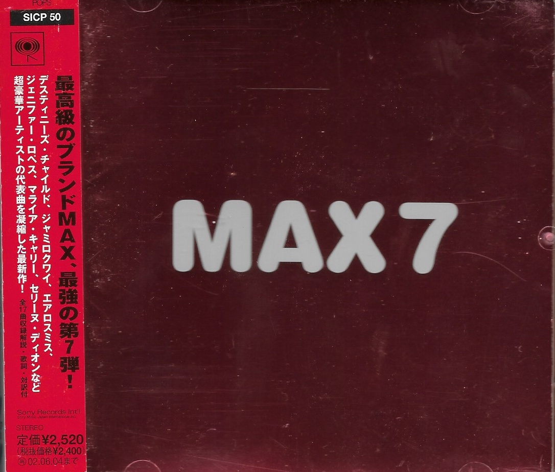 Used CD,Max 7 (B)(Various Artists)(2001)(Japan)