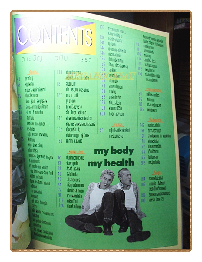 นิตยสารเธอกับฉัน เล่ม253 ปี2537 สภาพดี ปก แอนดริว เกร็กสัน