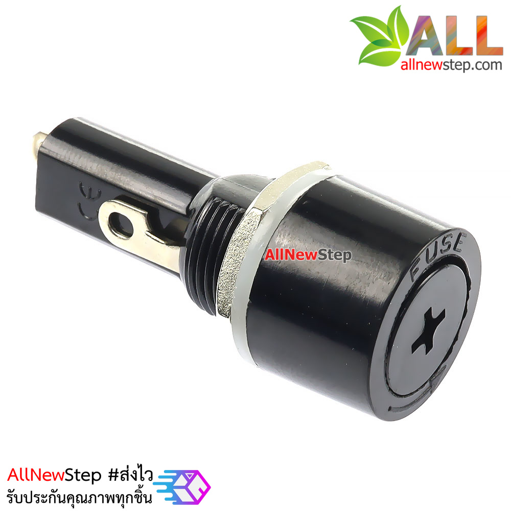 กระบอกฟิวส์ขนาด 6x30mm fuse holder fuse cross knob holder