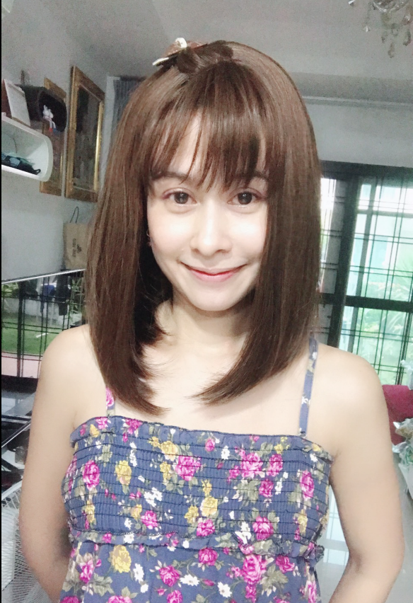 SW213 วิกหนังศรีษะกว้าง หนังศรีษะเทียม หน้าม้าซีทรู ผมสั้น ผมสวยธรรมชาติ ไม่หลอกตา หนังศรีษะเหมือนจริง เส้นผมนุ่ม เส้นไหมไม่เงา ( ทรงผมเเละเส้นผมเหมือนจริงเกือบ 100% )