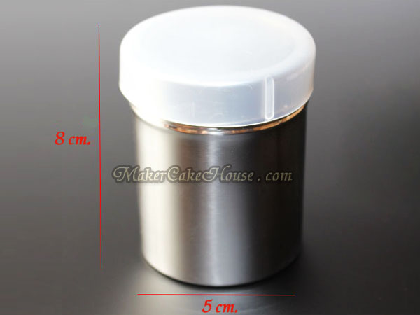 ถ้วยโรยผงแต่งหน้าขนม หรืออาหาร