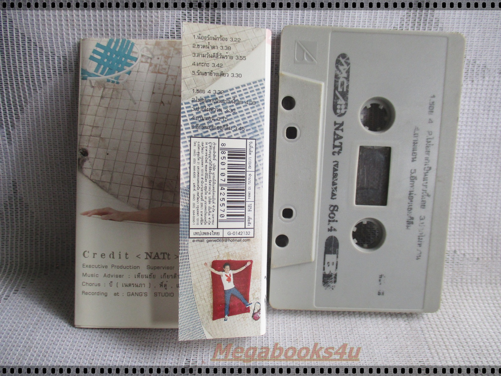 เทปเพลงไทยสากล NATT VASSANA อัลบั้ม SOI.4
