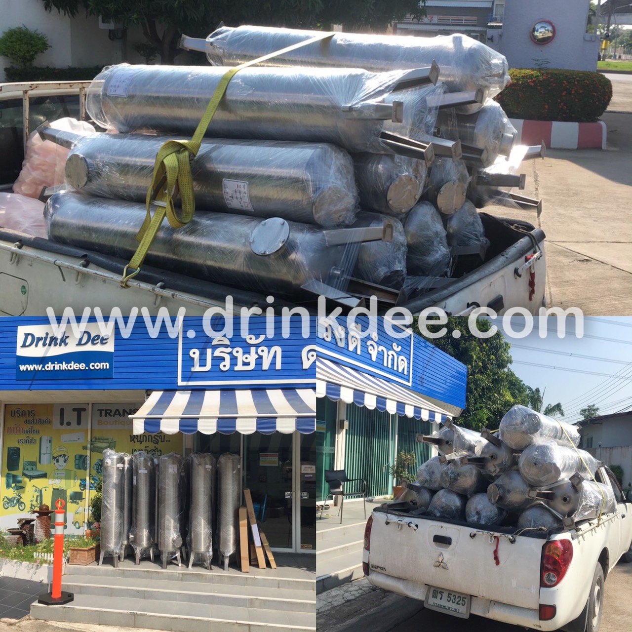 ถังกรองสแตนเลส ขนาด 6-60 นิ้ว