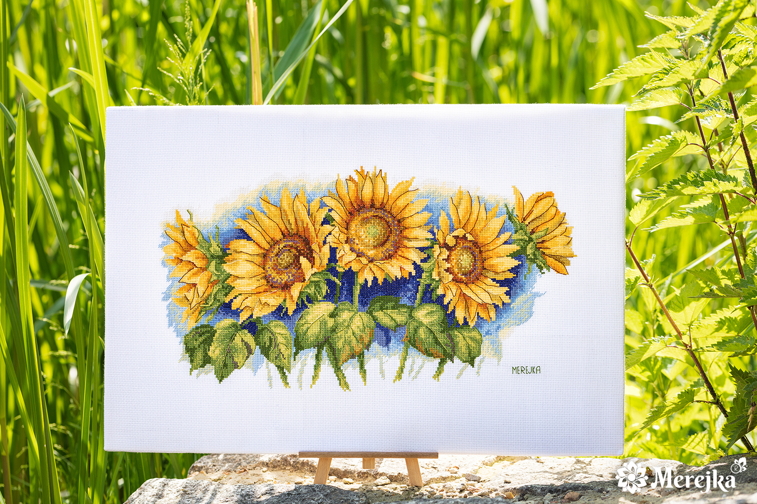 Merejka ชุดปัก Bright Sunflowers