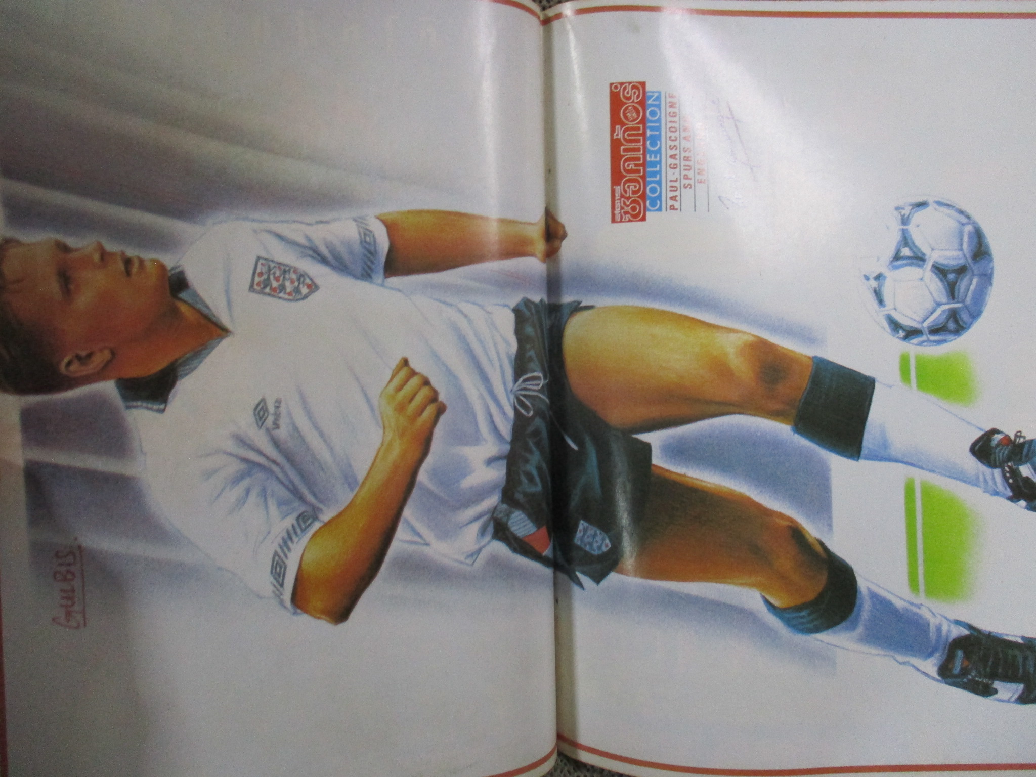 สตาร์ซอคเกอร์ ฉบับที่0680 ปี2533 ปก เคลย์ตัน แบล็คมอร์ หน้ากลาง พอล แกสคอยน์ / จอห์น อัลดริดจ์