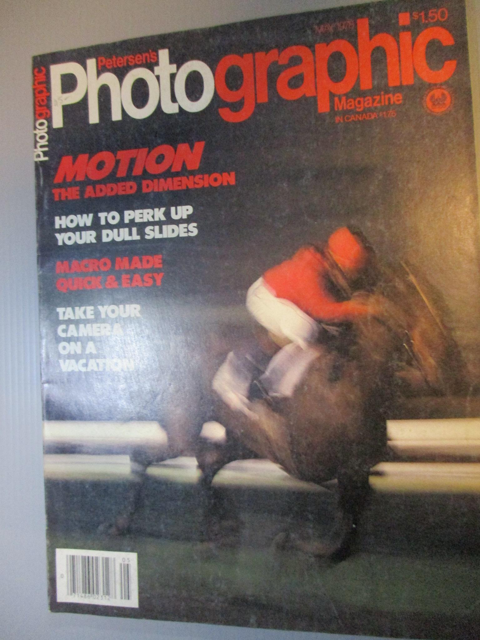 นิตยสารกล้องและการถ่ายภาพ PHOTOGRAPHIC ฉบับเดือน MAY 1978