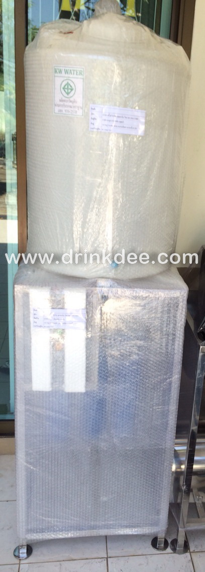 เเครื่องกรองน้ำ 5 ขั้นตอน RO.300G (โครง+ถัง 100L+ ลูกลอย+ตู้คอนโทรล)