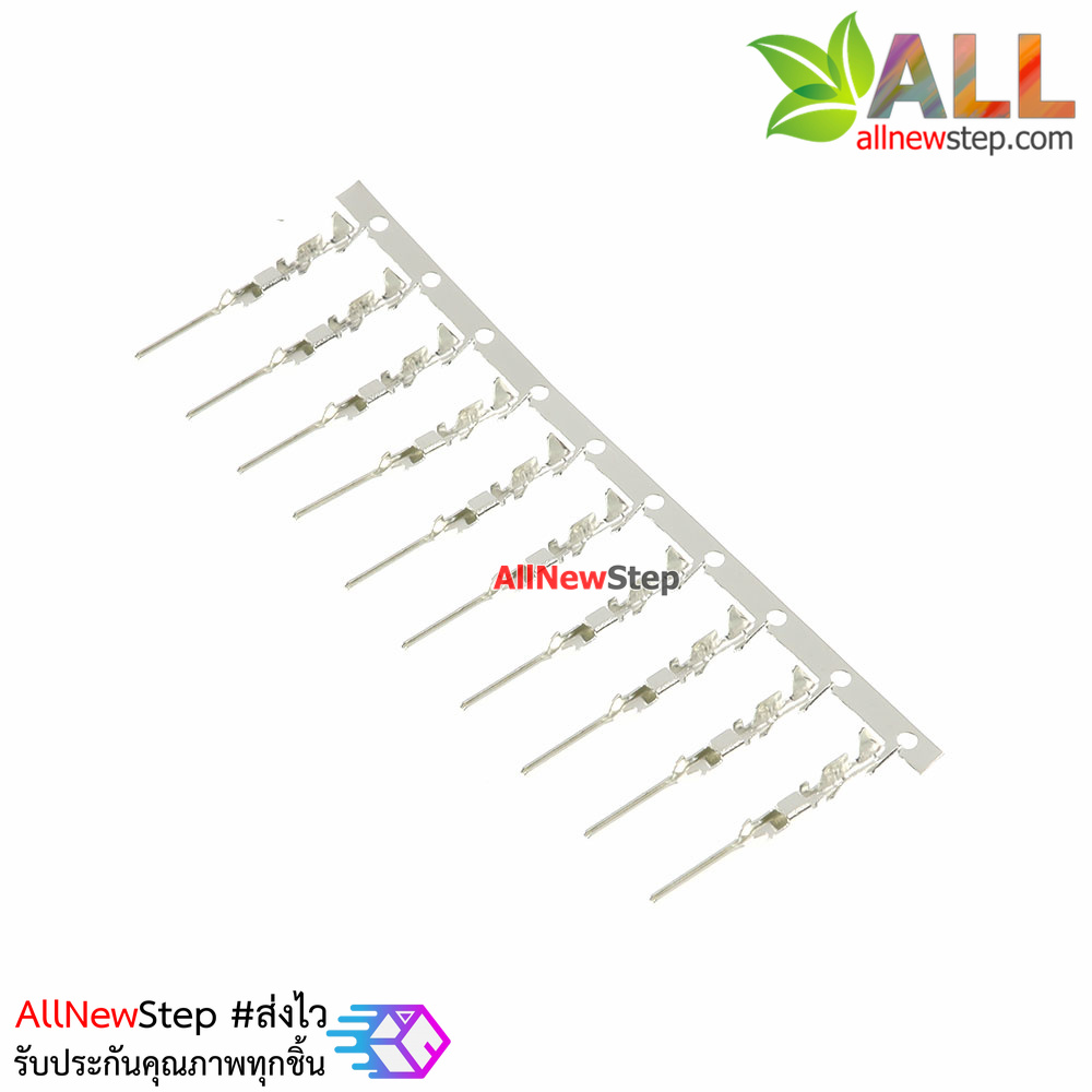 Dupont male terminal 2.54mm ไส้ไก่ ตัวผู้ จำนวน 10 ชิ้น