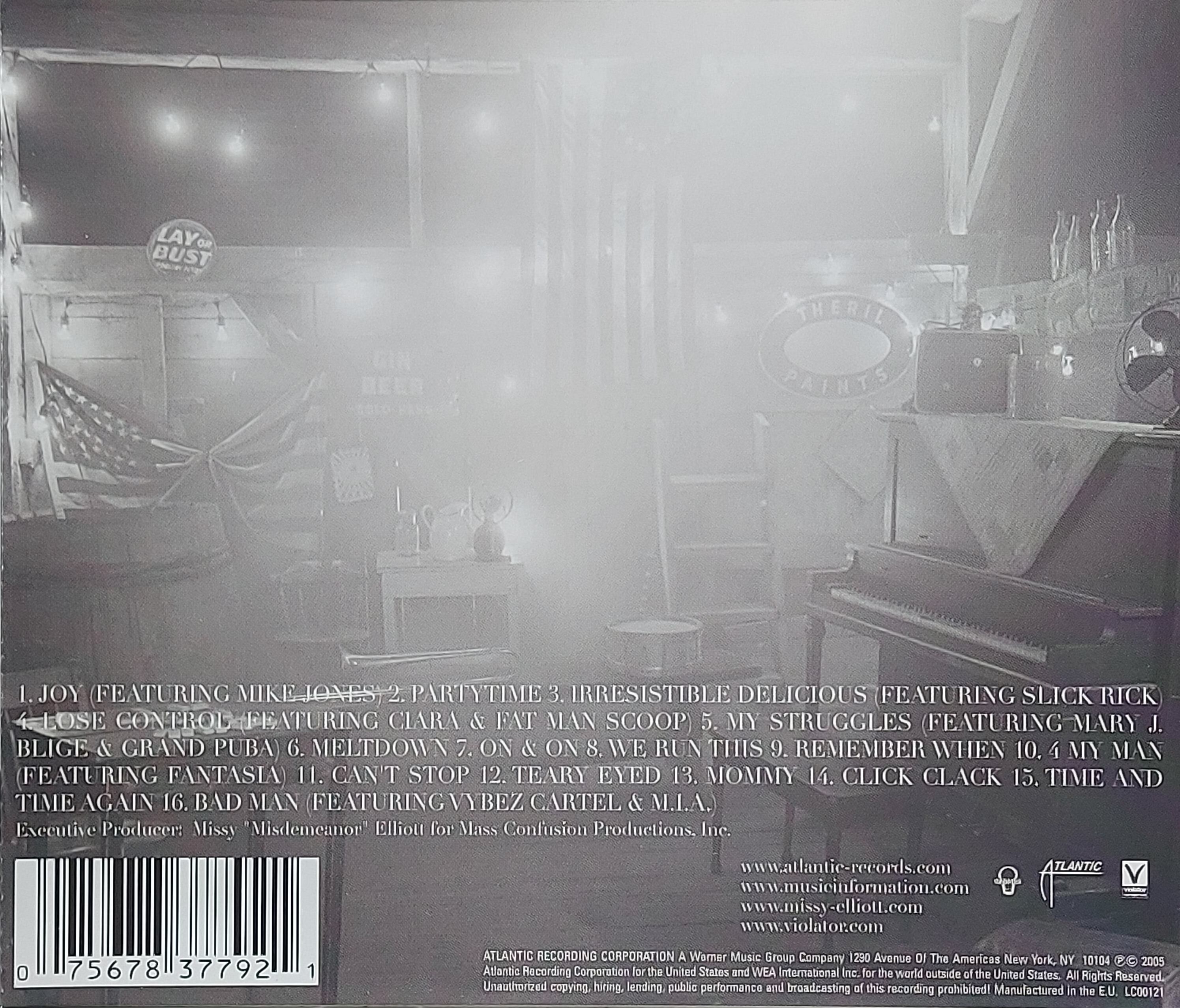 Used CD,Missy Elliott - The Cookbook (B)(2005)(EU)