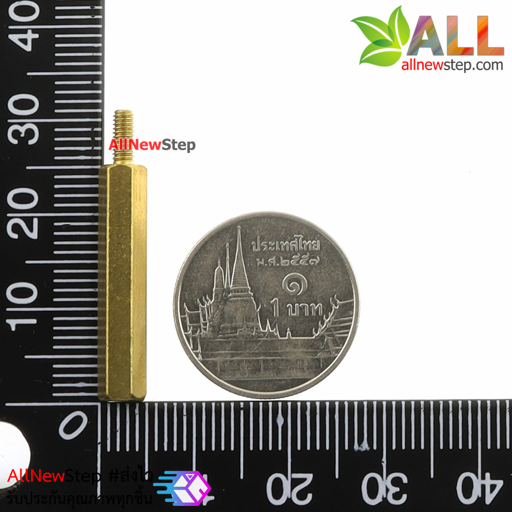 Nut screw m2.5 น็อตสกรู M2.5 ขนาด 20+6mm