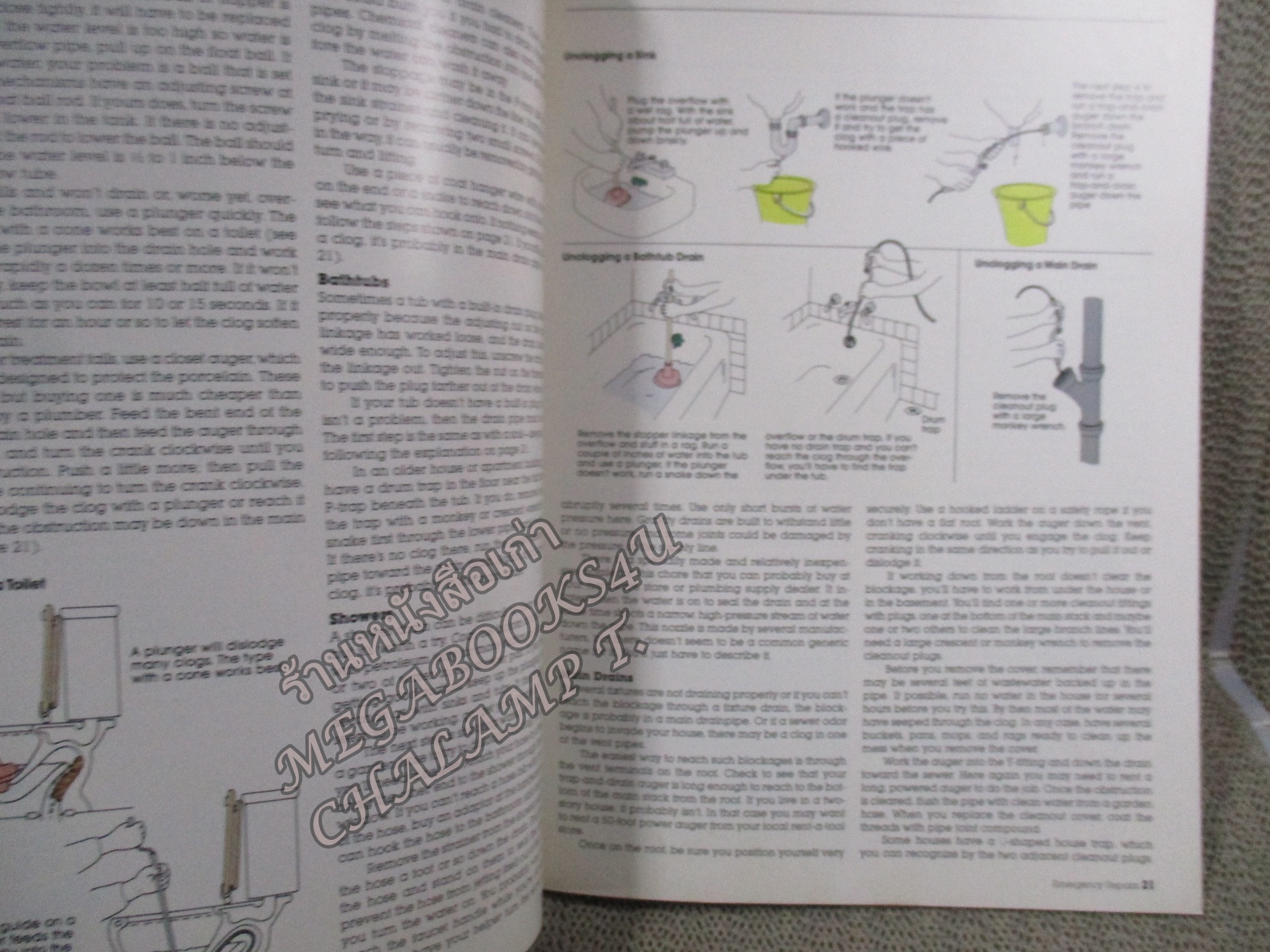 BASIC PLUMBING TECHNIQUES / D.I.Y./ คู่มือซ่อมประจำบ้าน/ งานประปา