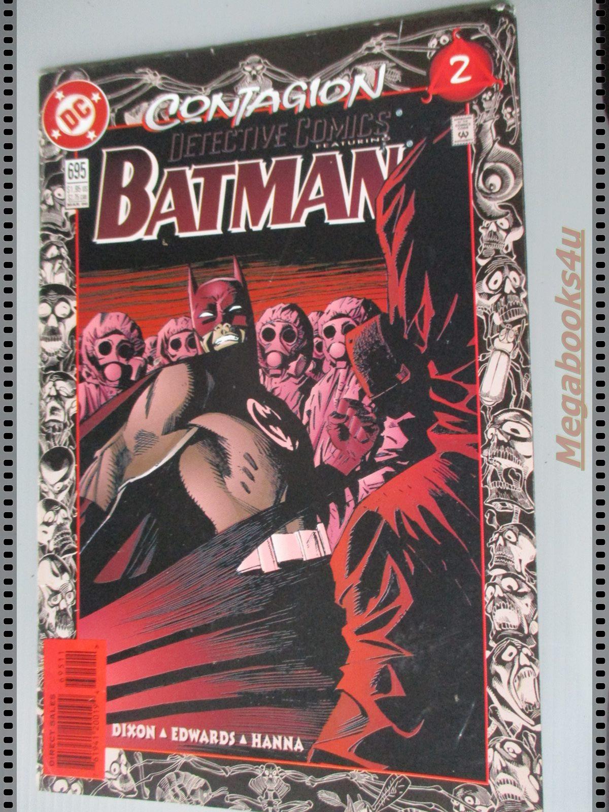 การ์ตูน DC comics การ์ตูนภาษาอังกฤษ แบทแมน BATMAN ฉบับที่ 695 ตอน THE GRAY AREA ปี2539