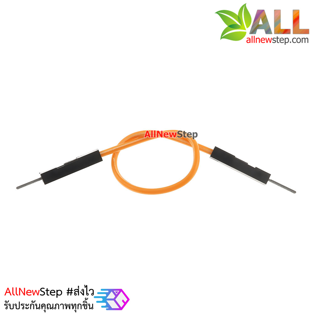 สายจัม ผู้-ผู้ Jump Wire (Female to Female) สายไฟ ยาว 10cm. คละสี จำนวน 1 เส้น