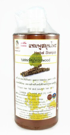 แชมพูสระผมสมุนไพรบอระเพ็ด(ใหญ่)/Herbal Shampoo (Wormwood) (Large) 1000ml.