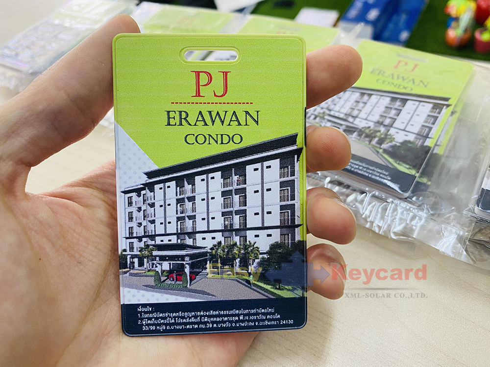 ค่าบริการสกีนบัตร 1 ด้าน (100 ใบ)
