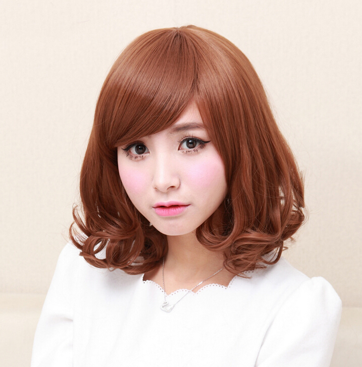 C1135 วิกผมสั้นม้าปัด ทรงปลายสวอล ทรงเป๊ะ