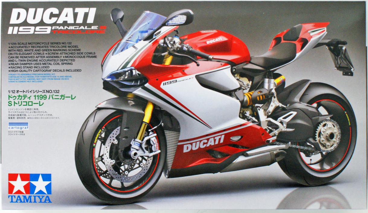 1/12 Ducati 1199 Panigale S Tricolore