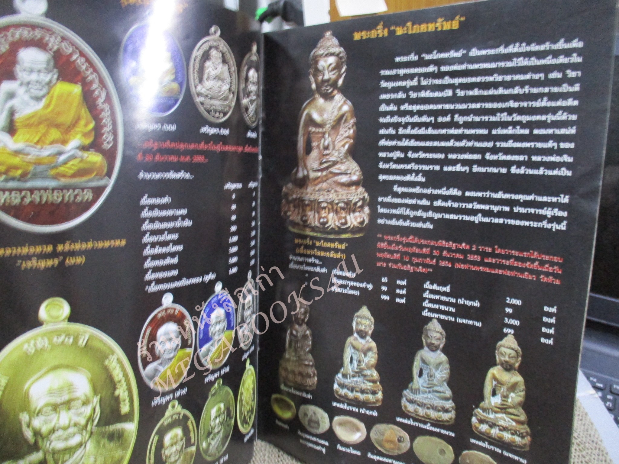 หนังสือพระเครื่อง หลวงพ่อพรหม วัดพลานุภาพ ปัตตานี