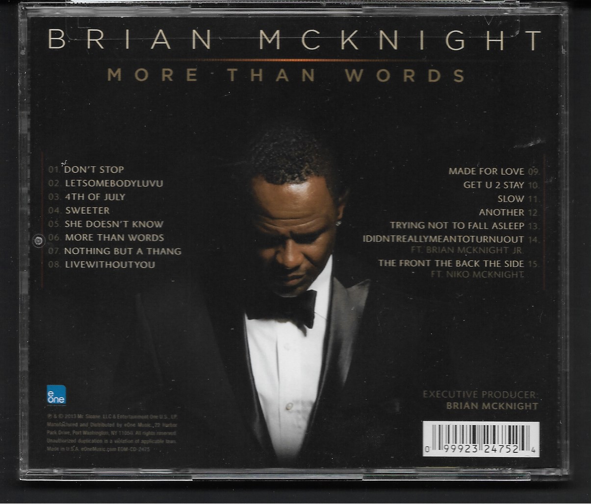CD,Brian McKnight - More Than Words (2013)(USA)