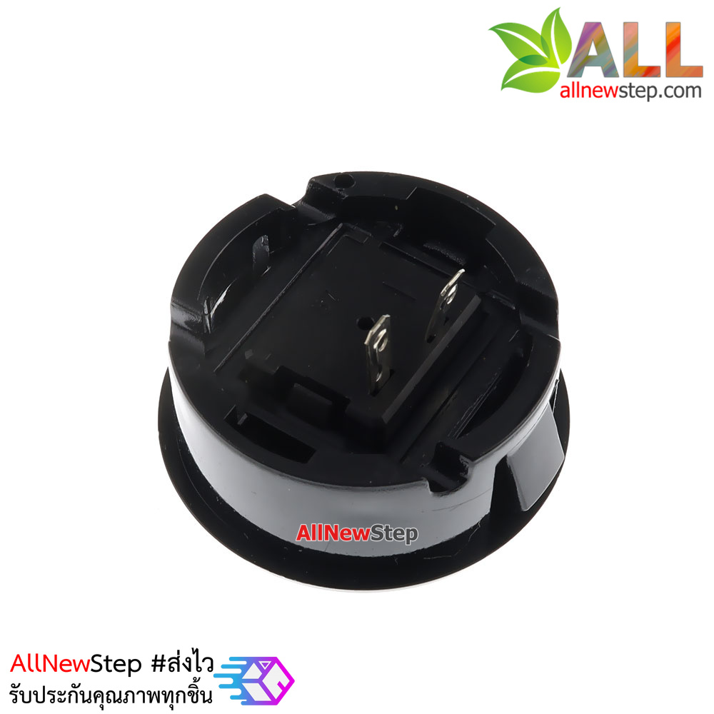 Arcade Push Button สวิตช์ปุ่มกดติดปล่อยดับ สีดำ