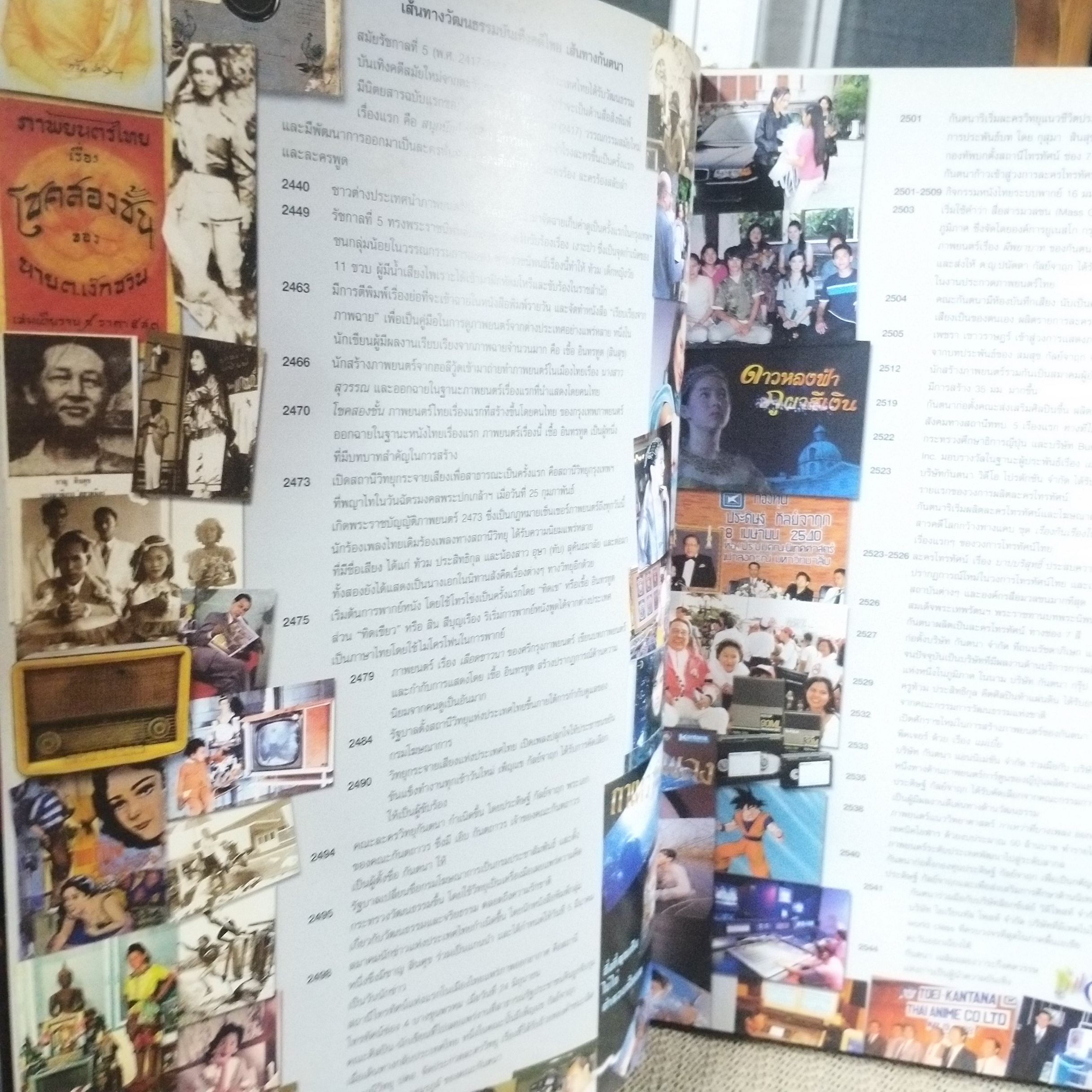 หนังสือ 50 ปี กันตนา ผู้นำความบันเทิง Kantana 50th anniversary the leader of entertainment